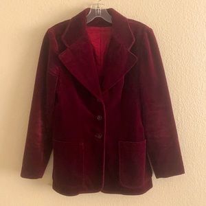 Vintage Velveteen Blazer